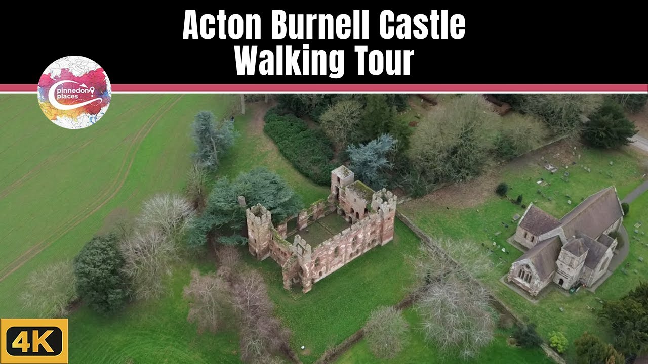 ACTON BURNELL CASTLE  |  The CRIMSON Castle That Helped Shape English LAW