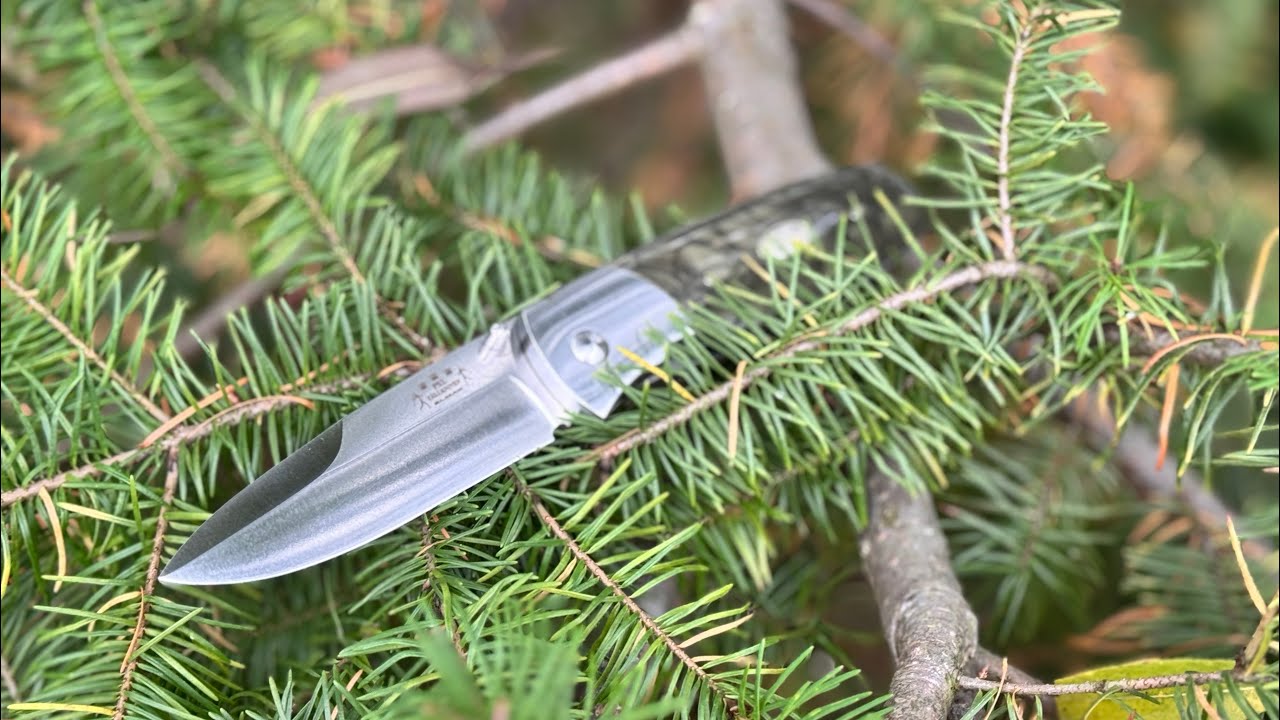 Fallkniven PXL Juma TAC Woodland Elmax steel.