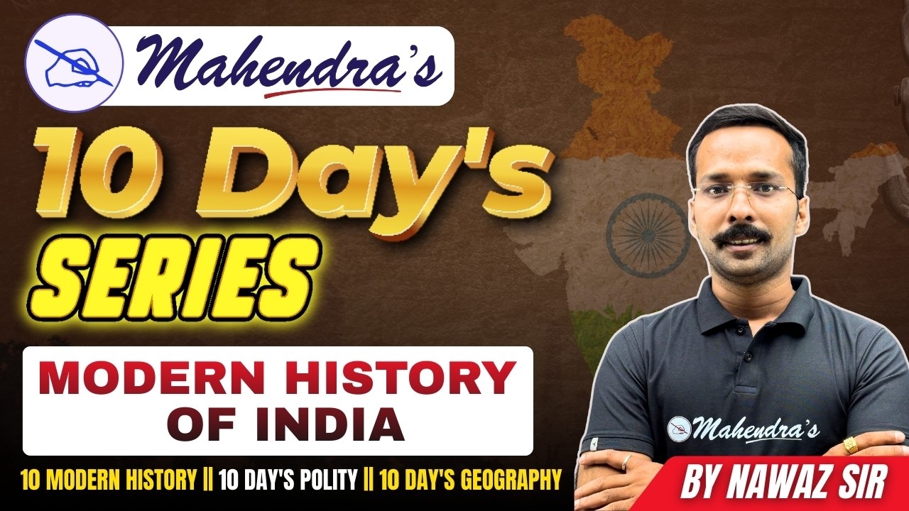 10 Days Series | Modern History of India | Complete Coverage for SSC & Banking | By Rahaber Sir