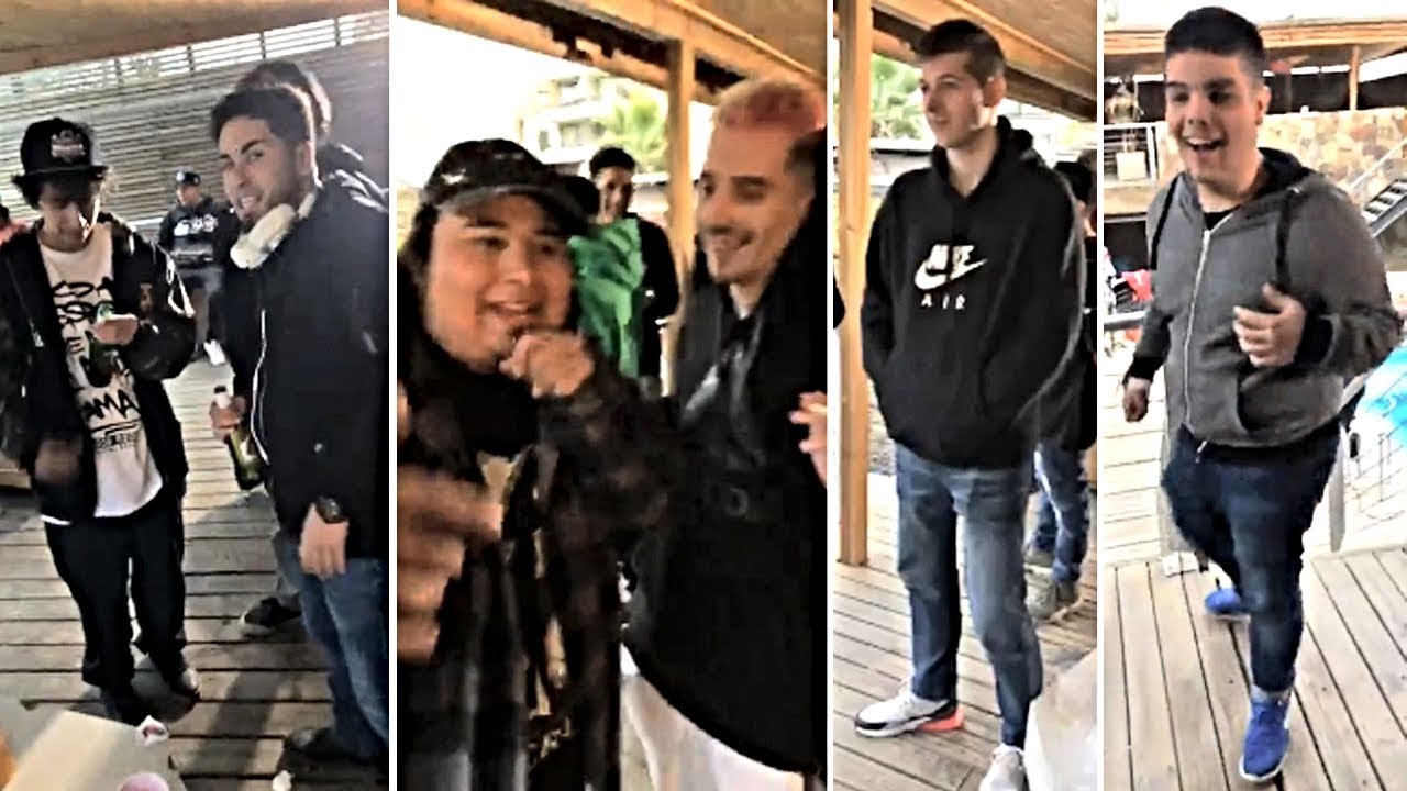Convivencia Aczino, K4iser, Chuty, Force, Jony B, Skone,etc | Cypher Double AA Argentina 2018