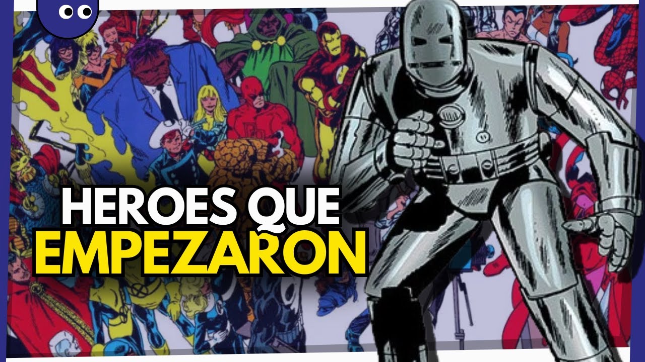 Los 10 Primeros Héroes que Iniciaron la Edad de Plata de MARVEL!