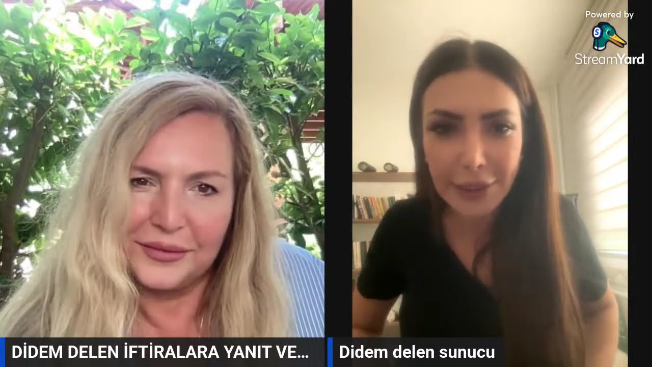 DİDEM DELEN ВПЕРВЫЕ В ПРЯМОМ ЭФИРЕ. ОТВЕТ НА КЛЕВЕТУ BEYAZ TV!