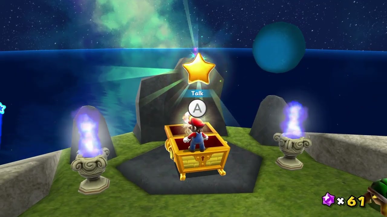Super Mario Galaxy Part 9 Trials, Dark Matter and Bowser