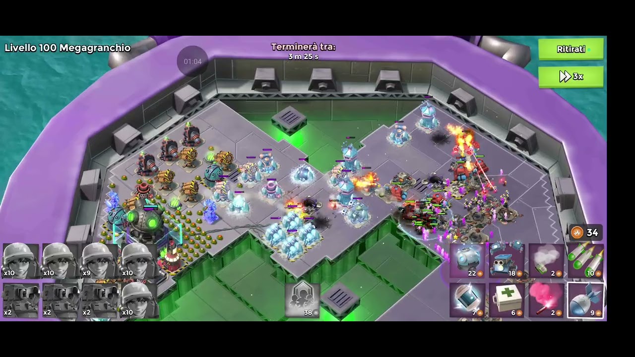 Boom Beach, Cryocrab level 100