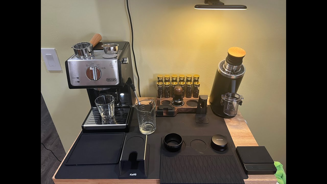 Turin DF54 and DeLonghi ECP3220 Workflow