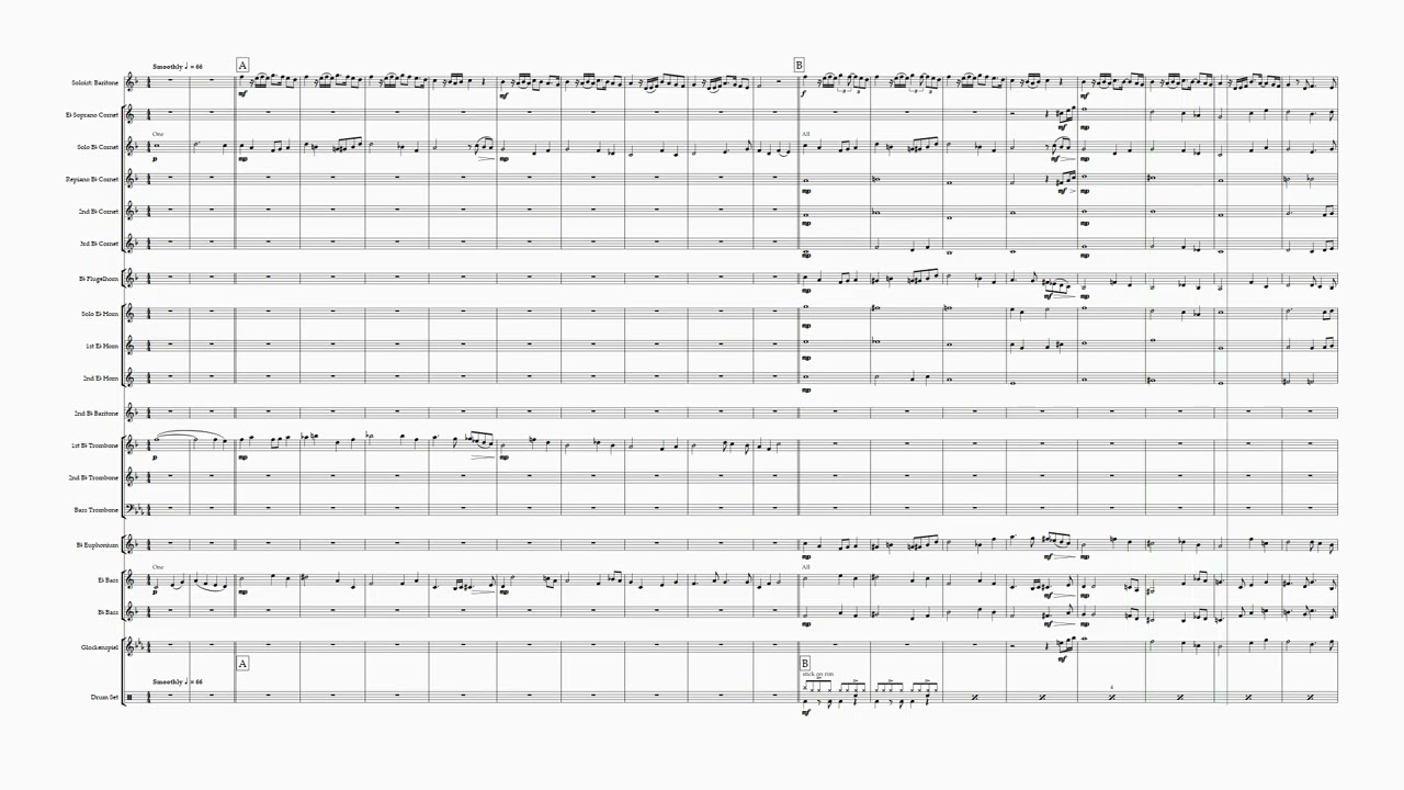She - A baritone solo