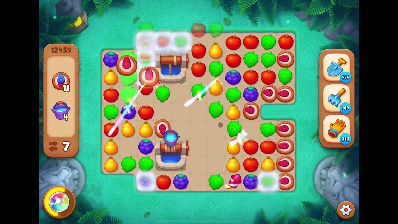 GardenScapes Level 12459 no boosters