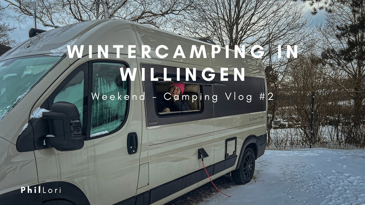 Wintercamping in Willingen - Weekend Camping Vlog #2