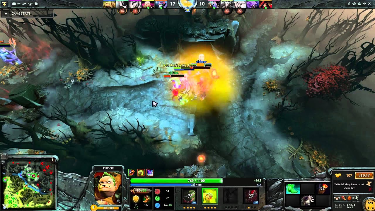 slahser's way: Pudge offlane