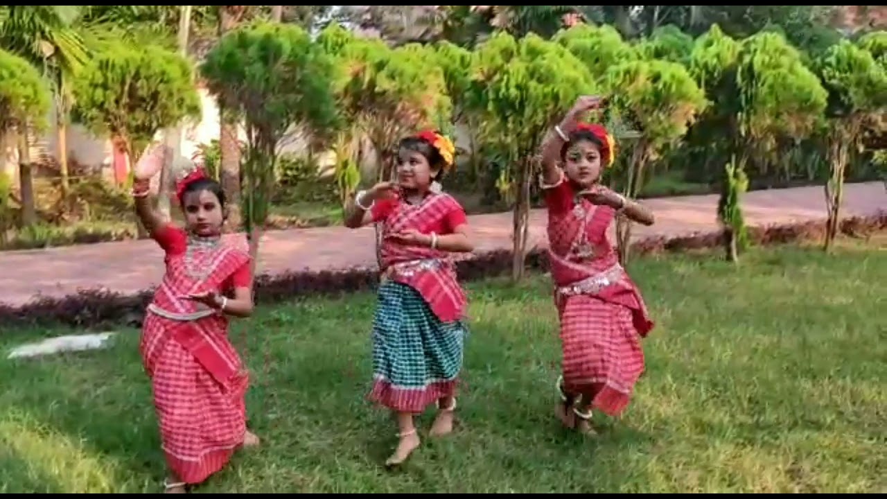 Lal Paharir Deshe Ja| folk dance| chotoder lok nritya|Bhoomi