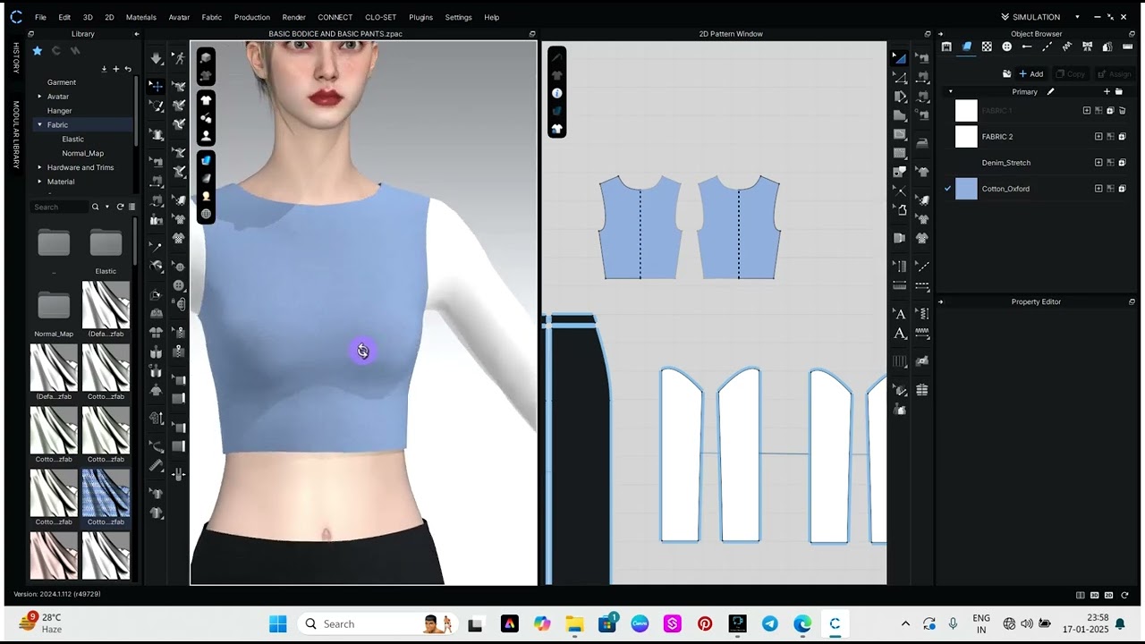 HOW TO USE DIFFERENT FABRICS AND CHANGE THEIR PROPERTIES :-)