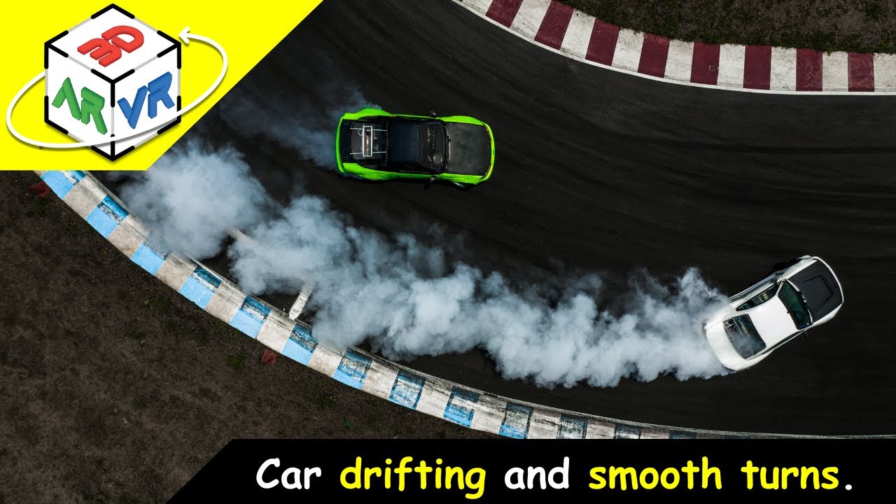 🚘 Car drifting and smooth turns in Livit Studio.