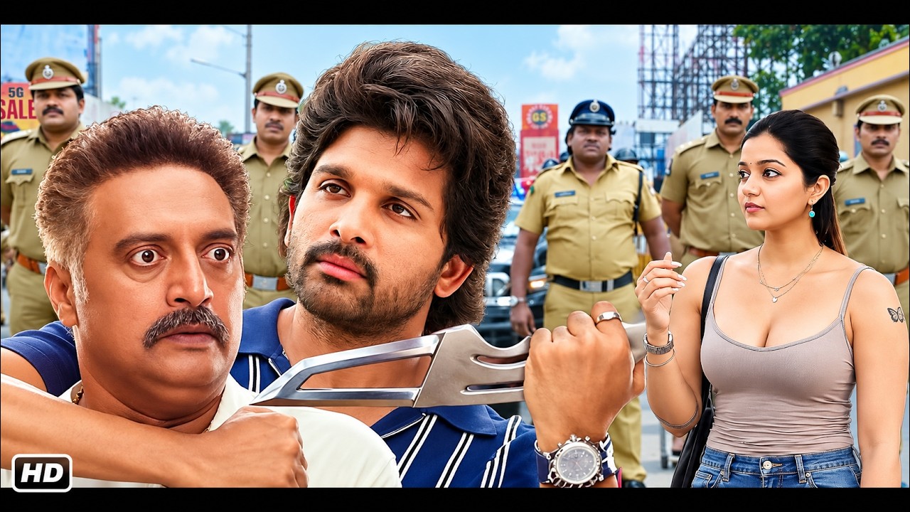 New South Indian Full Hindi Dubbed Movie 2026 | Allu Arjun New South Action Movie 2026