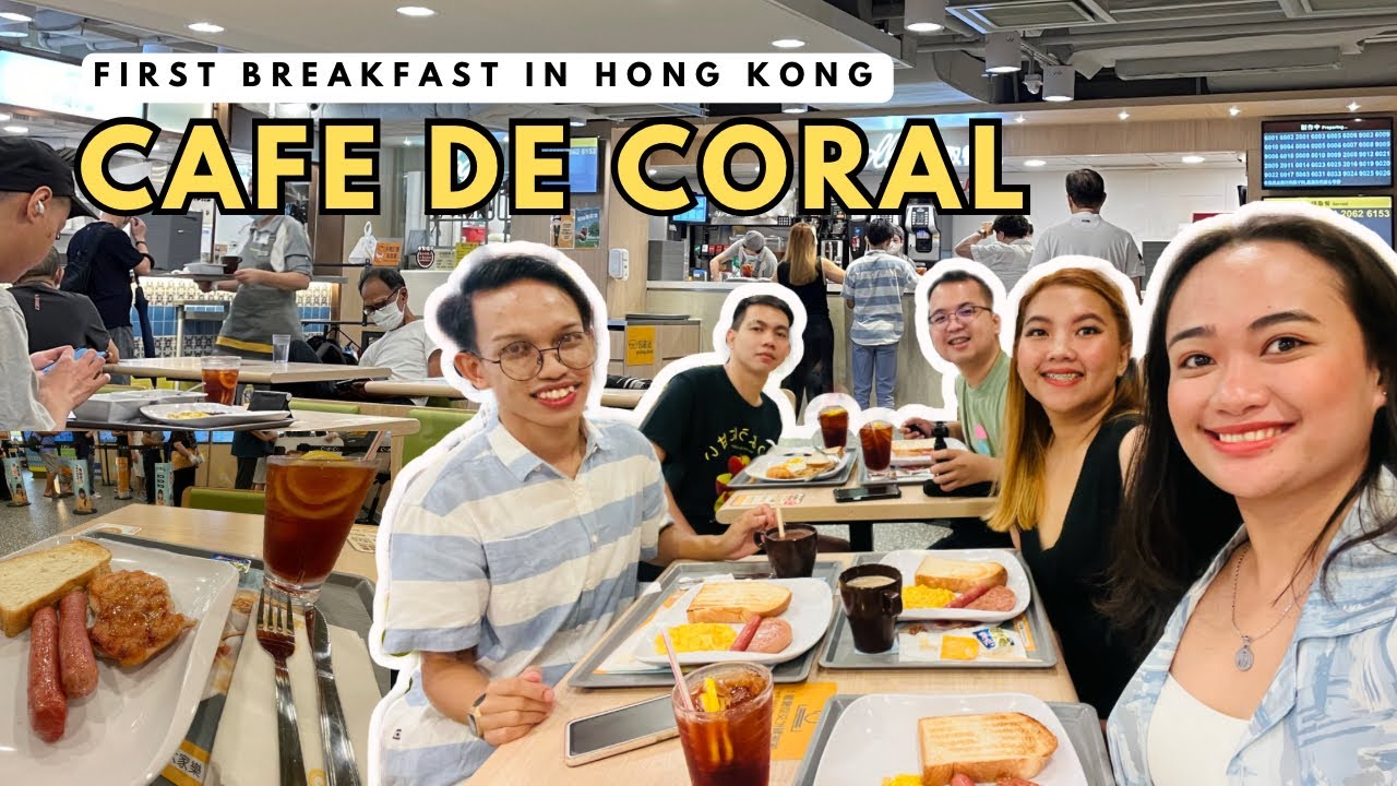 Breakfast at Cafe de Coral! 🇭🇰 | Vlog #134
