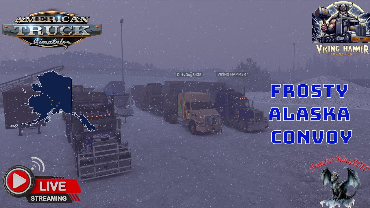 Frosty Convoy w @VIKING_HAMMER73  @DirtyDogsNonsense