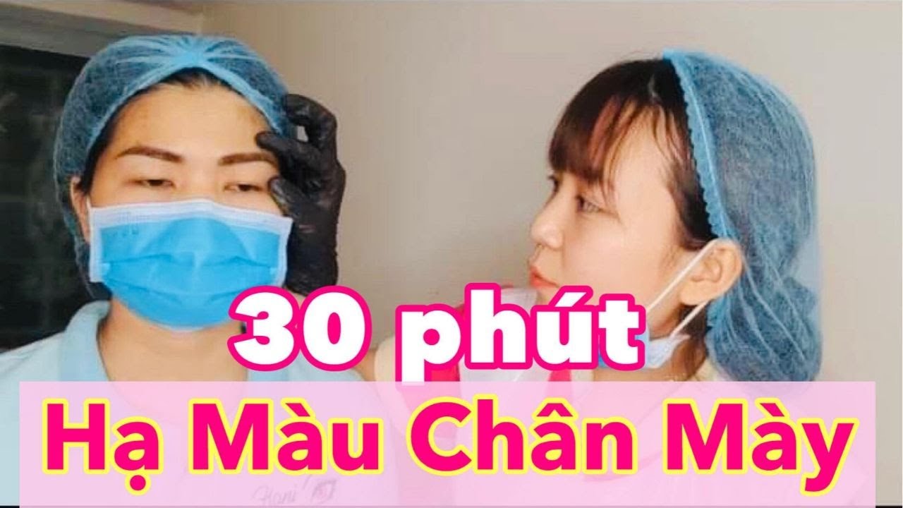 HỌC PHUN XĂM THẨM MỸ | HẠ MÀU CHÂN MÀY SIÊU DỄ (FULL)