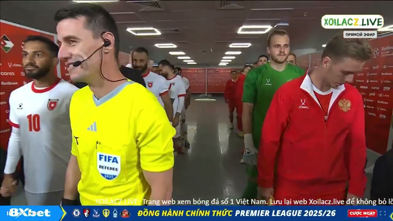 National Anthem of Russia and Jordan (International Friendly Football Match)🇷🇺🇯🇴