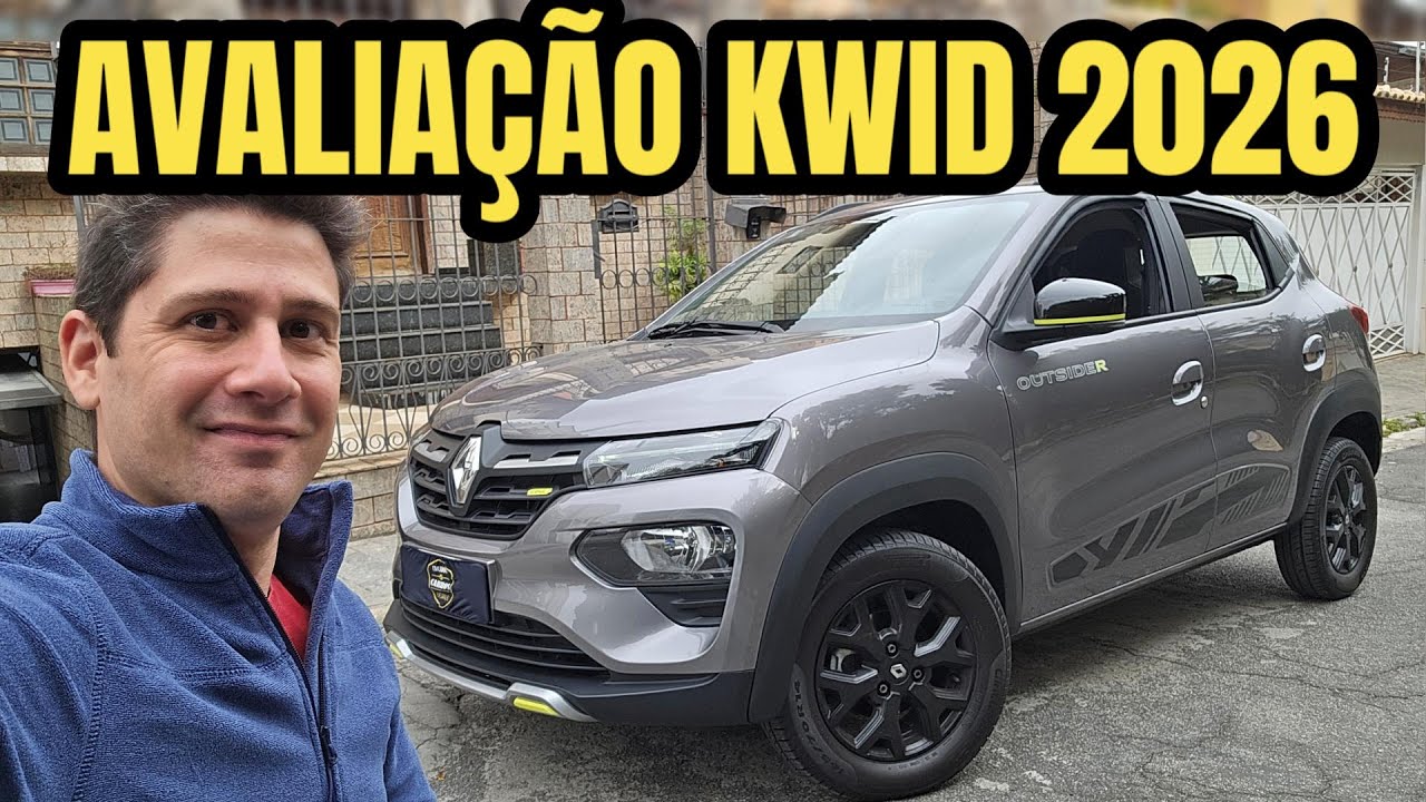 Renault Kwid Outsider, bom como primeiro carro // Caçador de Carros