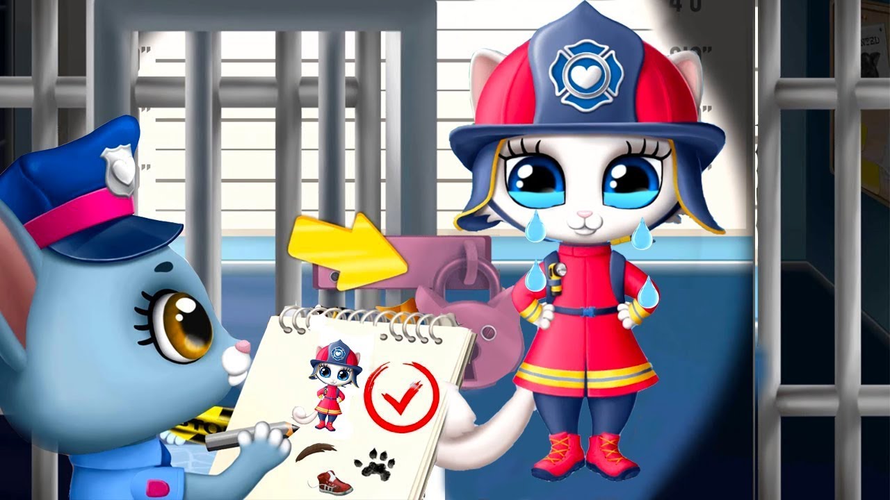 Kitty Meow Meow City Heroes - Play Fun Pet Kitten Rescue Kids Game  - Let's Rescue The Cute Animals