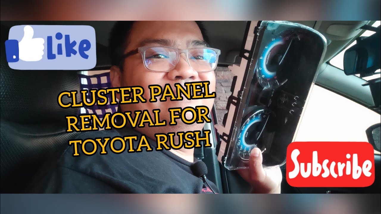 🇵🇭CLUSTER PANEL REMOVAL FOR TOYOTA RUSH🏎️🇵🇭