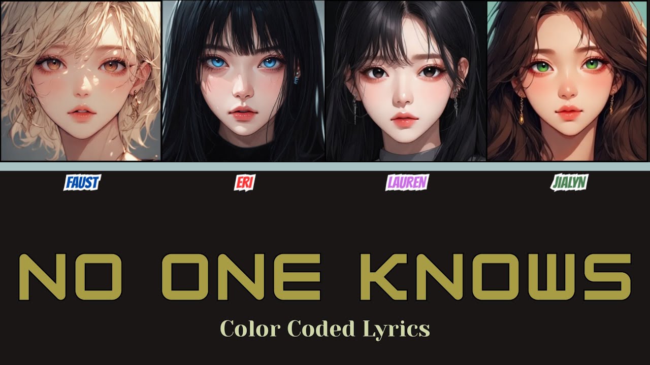 Krizzy - No one knows (18+) Color Coded Lyrics