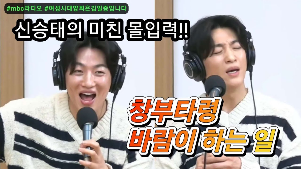 신승태 라이브 미친 몰입!!/ 창부타령/ 바람이 하는 일 / 여성시대 라이브 20260217