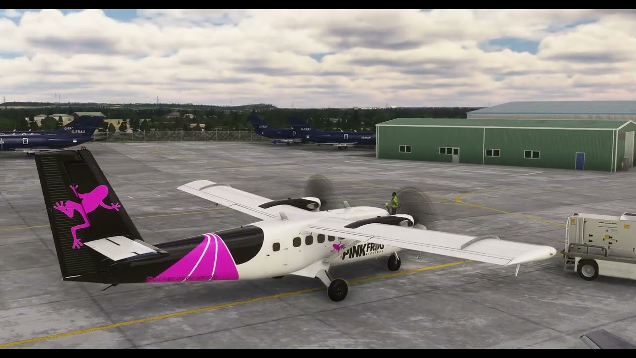 Twin Otter DHC- 6- 300 EGHH EGJA