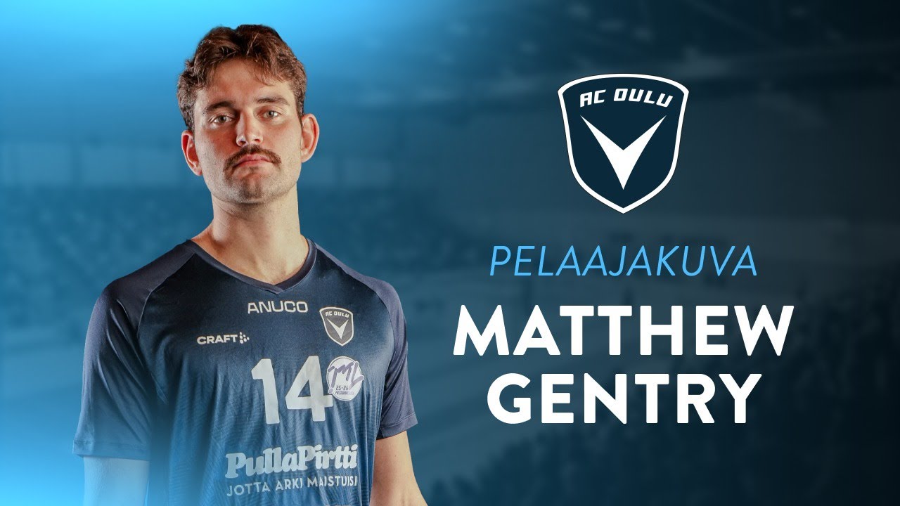 Compete and play volleyball - Pelaajakuvassa Matthew Gentry