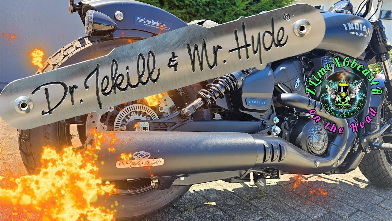 🔥Dr.Jekill & Mr.Hyde Anlage Soundcheck + Funktion für Indian Scout Bobber🏍