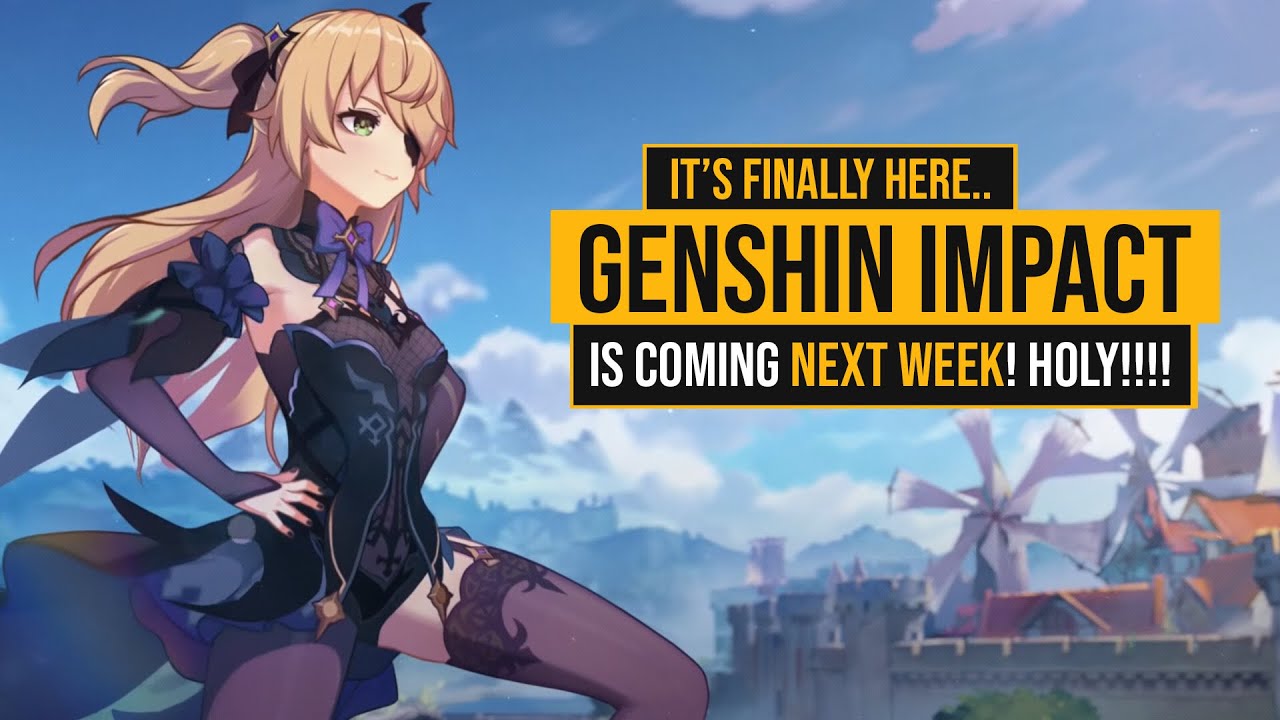 WHAT? HOLY!! GENSHIN IMPACT'S FINAL CLOSED BETA IS NEXT WEEK!