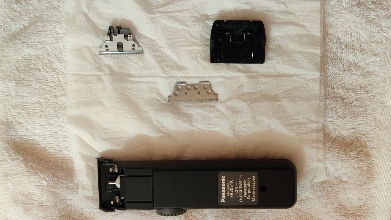 Panasonic ER2051K Trimmer full repair |No tools used.