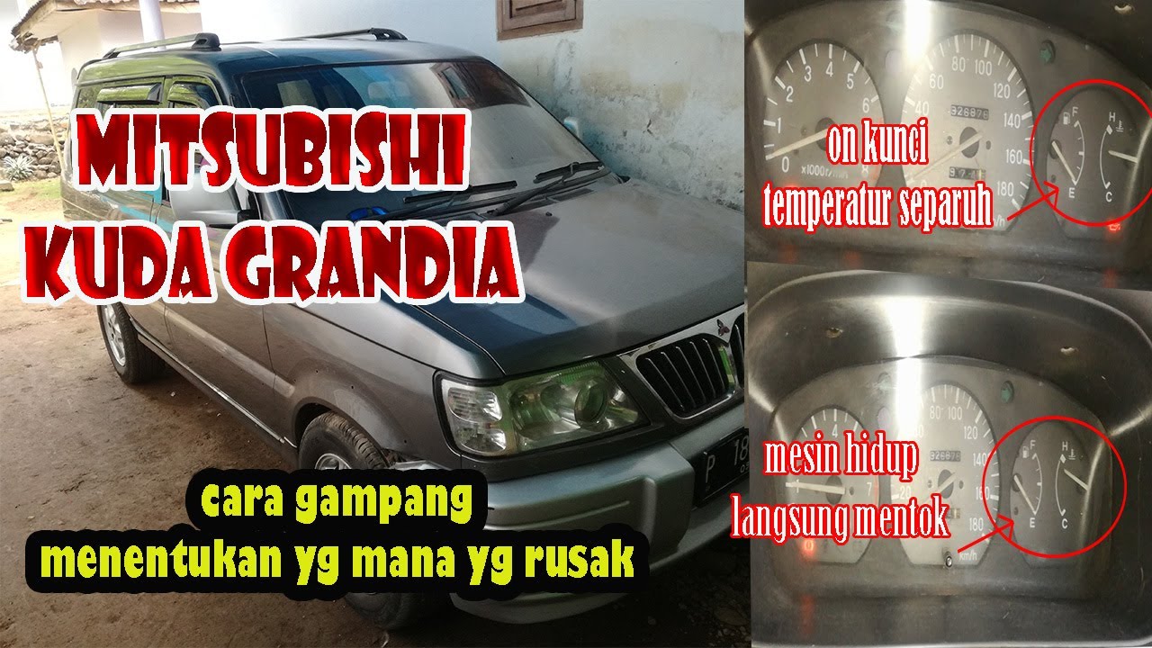 Mitshubishi Kuda Grandia Temperatur Air panas #Automotif Bengkel