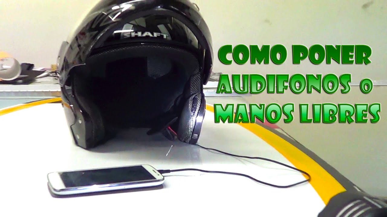 casco o helmet con audifonos manos libres como se hace ● @todoinventostv #25 shorts