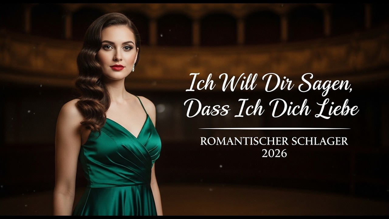 Ich Will Dir Sagen, Dass Ich Dich Liebe ❤️ Romantischer Schlager 2026