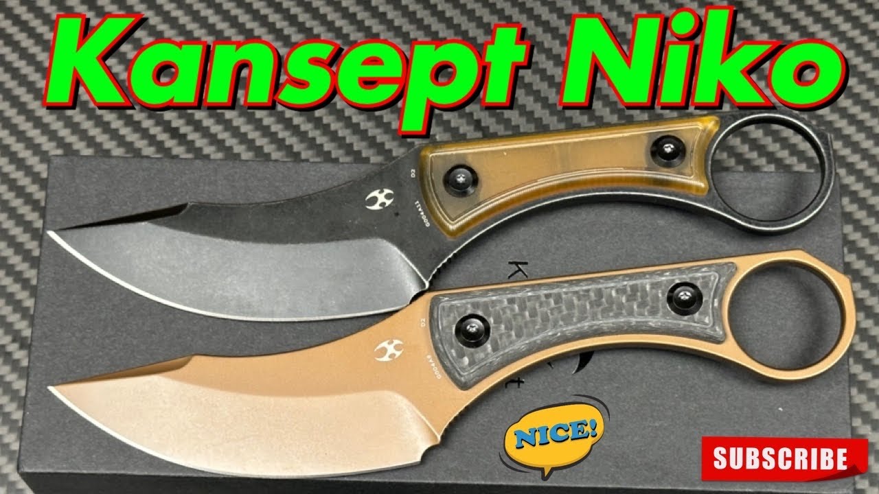 Kansept Niko !  Small handy fixed blade EDC !