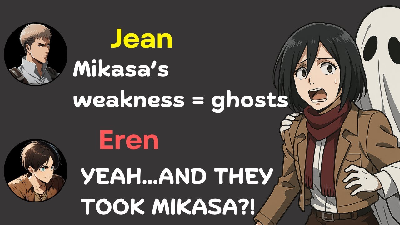 What if Mikasa is trapped in the Haunted Castle👻 Eren’s Rage