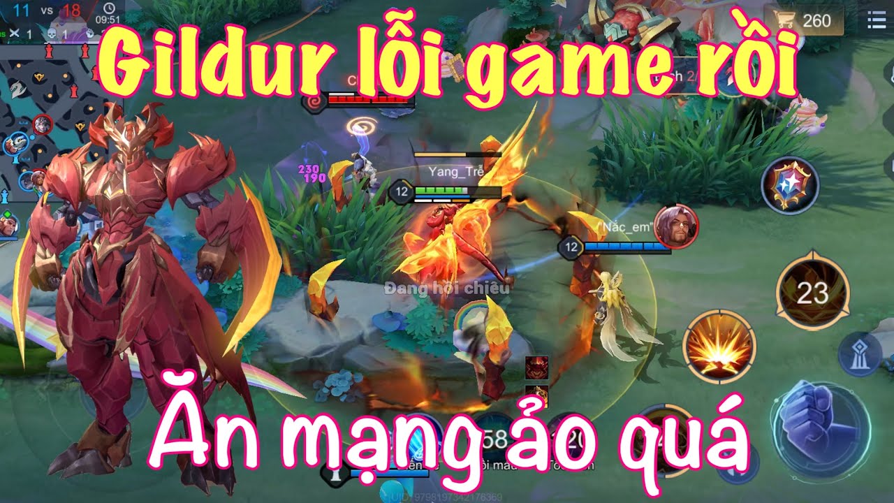 Gildur ăn mạng quá ảo hay do lỗi game - LQMB