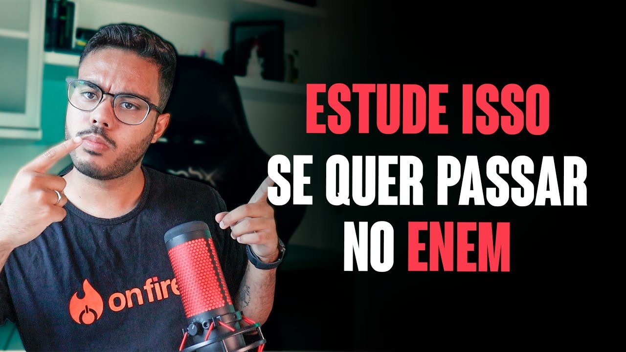 Checklist dos assuntos que mais CAEM no ENEM 2025