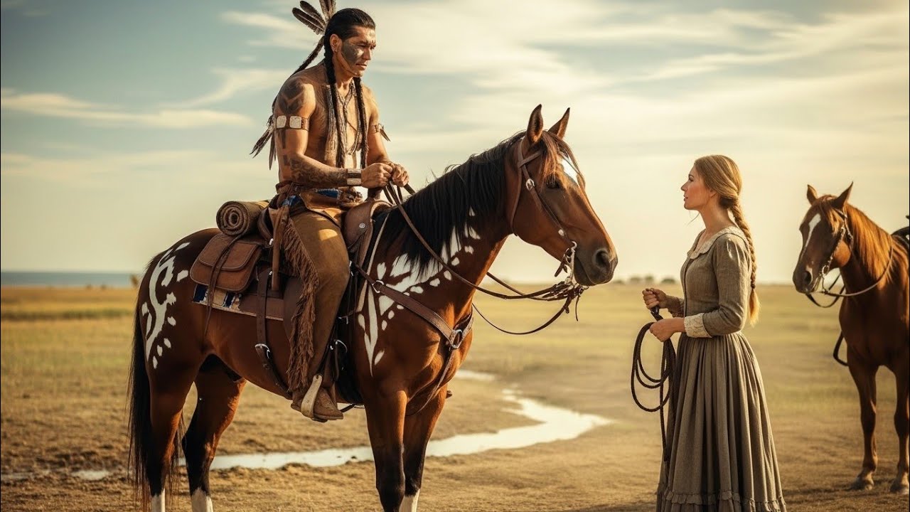 A Comanche Warrior Laughed When a Ranch Girl Spoke To Him 