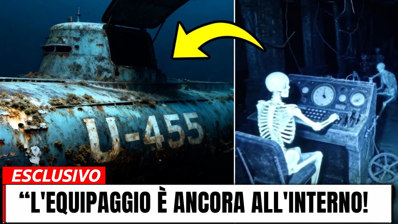 Recuperato il sottomarino U-455 della Seconda Guerra Mondiale — L'equipaggio era ancora lì