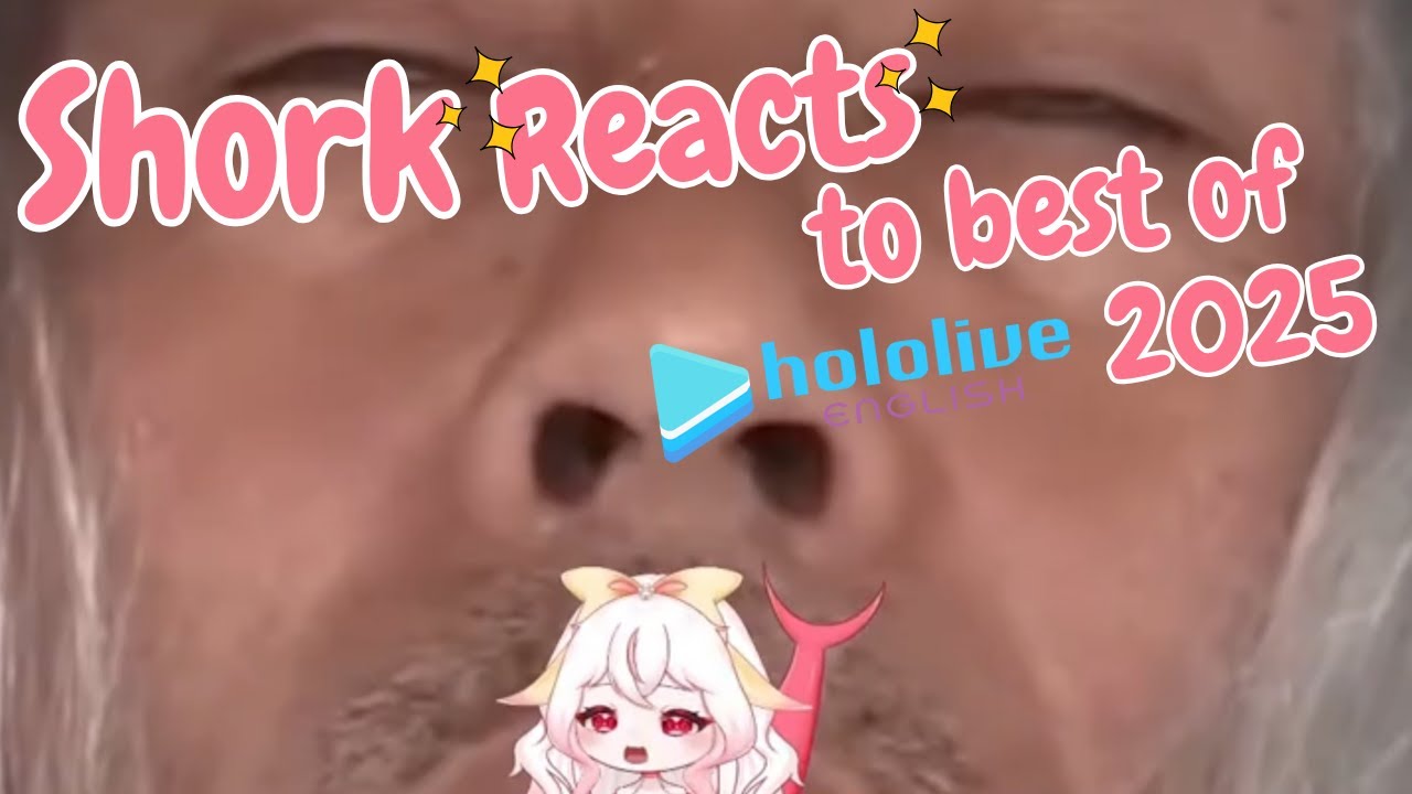 Hololive Fan Shark Girl Reacts to Hololive EN's Funniest Moments of 2025!!!!