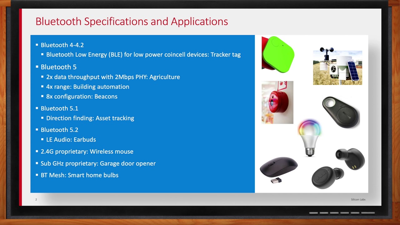 Bluetooth Overview -- Silicon Labs and Mouser Electronics