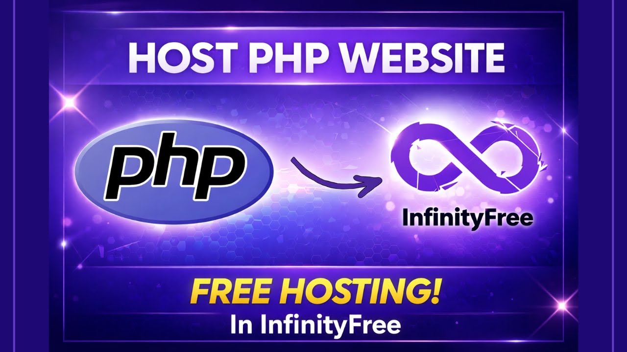 Бесплатный PHP и MySQL хостинг от InfinityFree