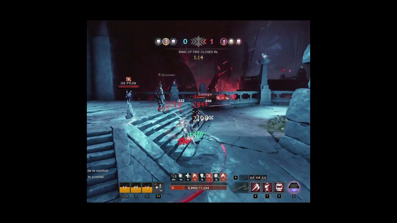 New World PvP 1v3 Venom Blooddrinker Spear Hatchet Build