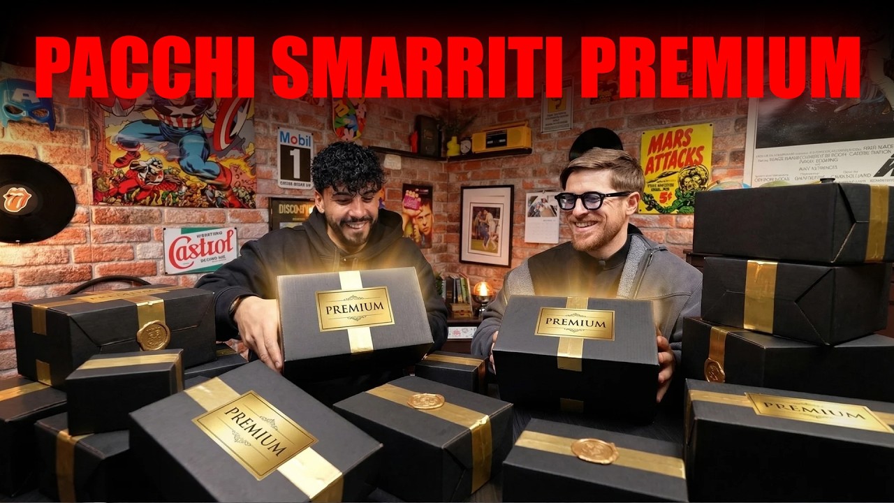 QUESTA VOLTA HO ORDINATO 15 KG DI PACCHI SMARRITI DI LUSSO - ASSURDO GUARDATE COSA ABBIAMO TROVATO! 