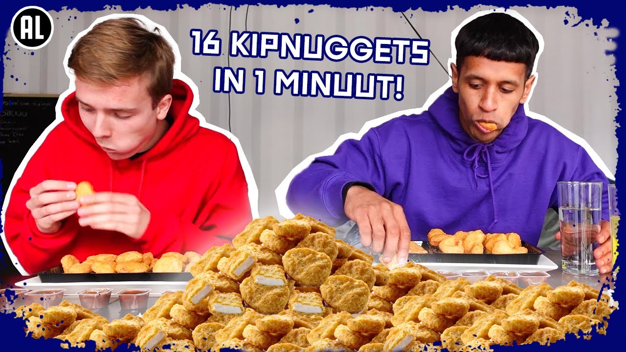BREAKING THE WORLD RECORD FOR EATING CHICKEN NUGGETS! 🤢😱 - CHECKPOINT BASECAMP S1