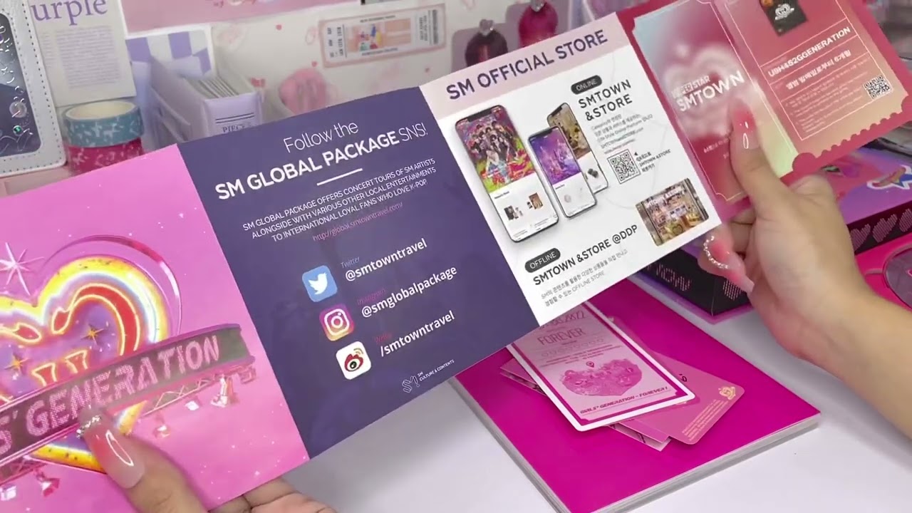 asmr unboxing: 🧺🍧 girl’s generation forever 1 standard album