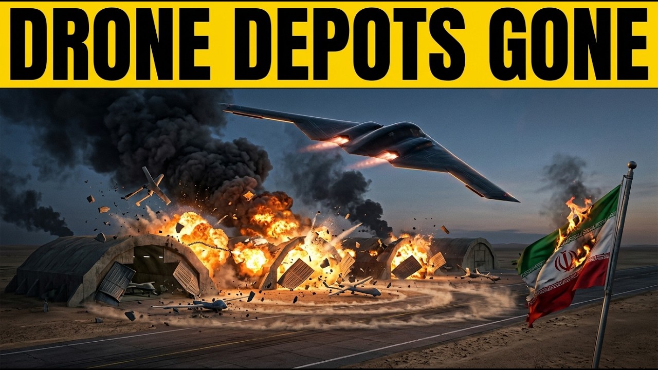 U.S. Military Just Did Something INSANE To Iran's Drone Storage Facilities