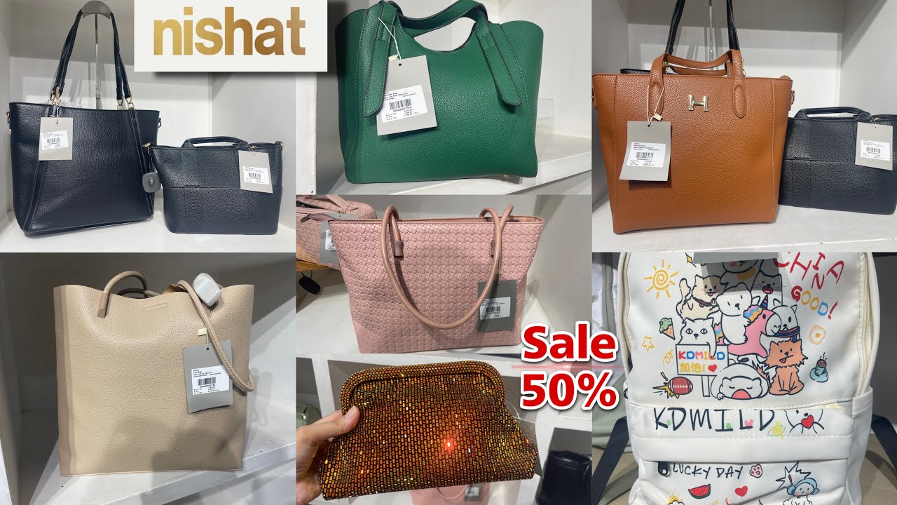 Nishat Bags Collection New arrivals and 50% off 2025 | Nishat Linen | Life with HiraHashaam 