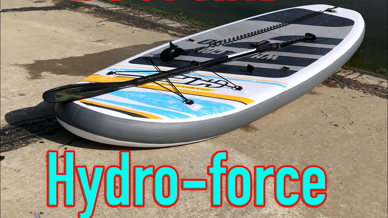 SUP Hydro-force. Первое испытание на водохранилище